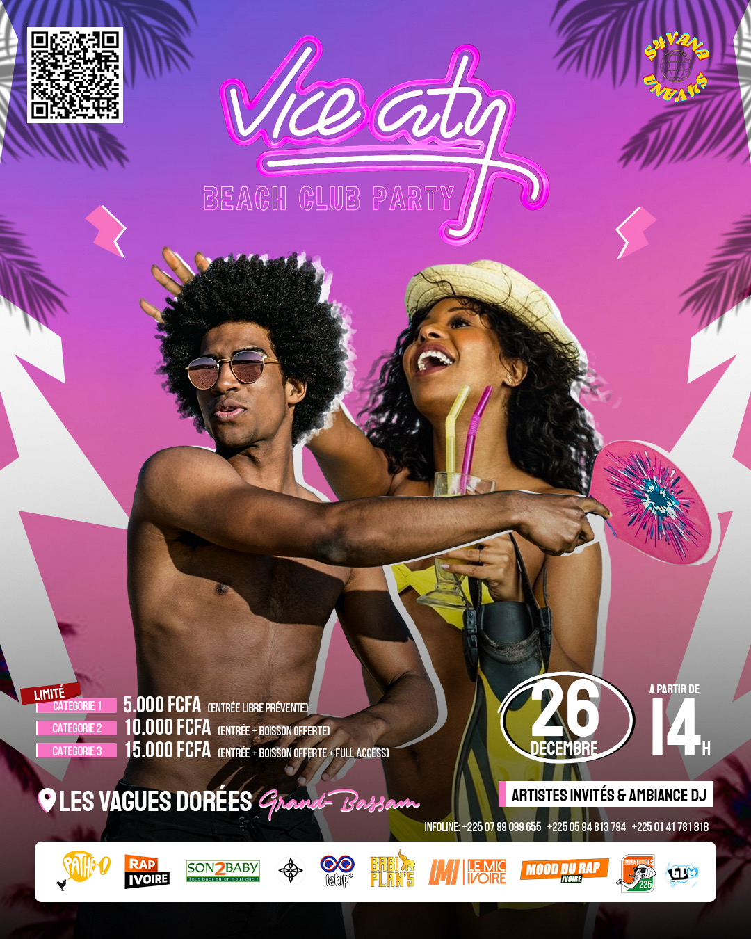 Affiche principale VICE CITY 🦩